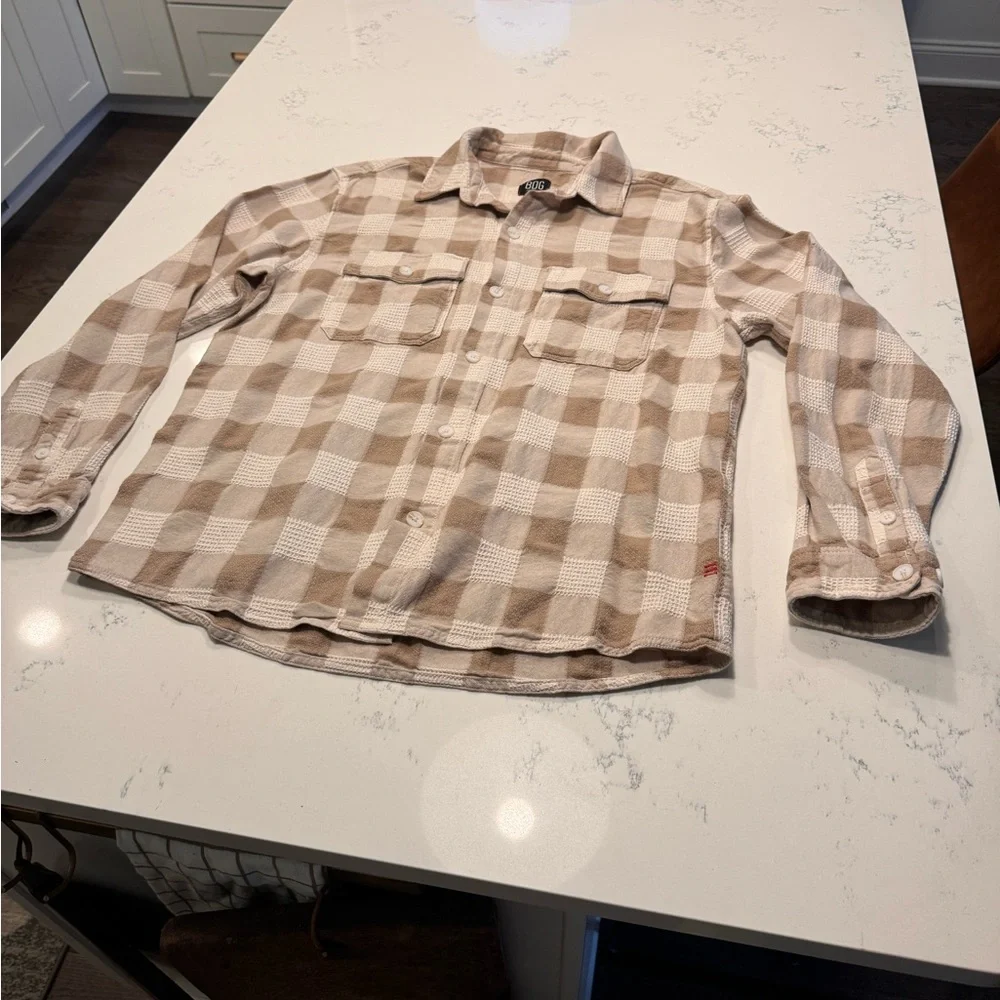 UO BDG casual plaid button down long sleeve shirt - Picture 3 of 9